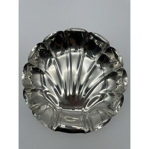 Colonial Pewter By  Boardman 501 Seashell Platter, Tray, Bowl 10"